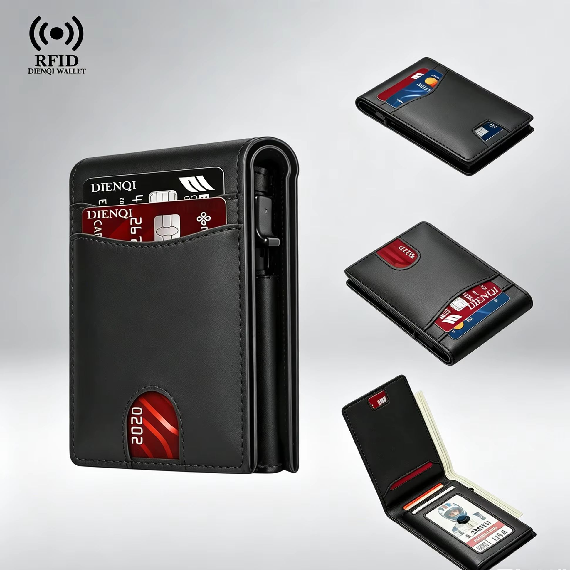 Travel Wallet Slim - Luxury Brand Business Credit Card Holder
