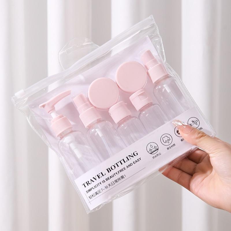 Travel Accessories Needed - 【M】1 Set Travel Refillable Bottle Set