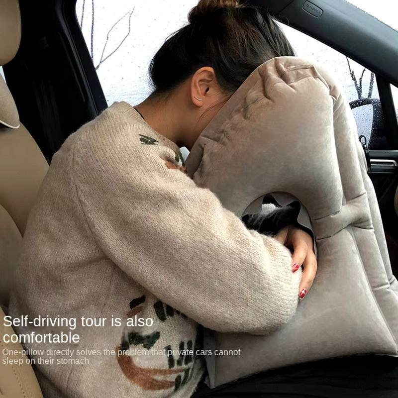 Inflatable Travel Pillow Trave - Travel Accessories For Long Haul Flights recension och pris