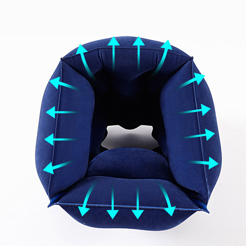 Inflatable Travel Pillow Trave - Travel Accessories For Long Haul Flights recension och pris