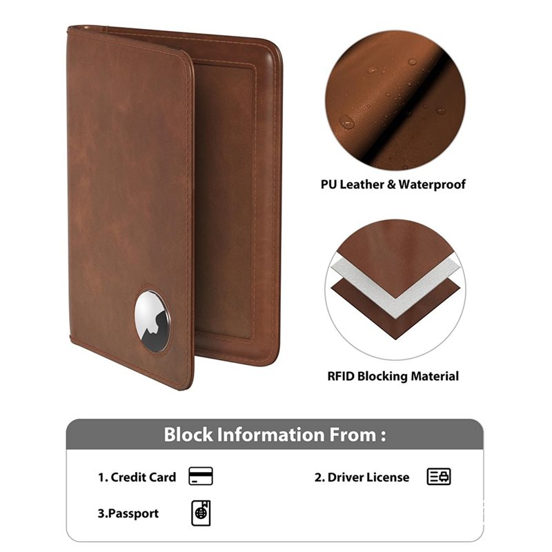 ABRT-Passport Holder With RFID - Travel Wallet Slim recension och pris