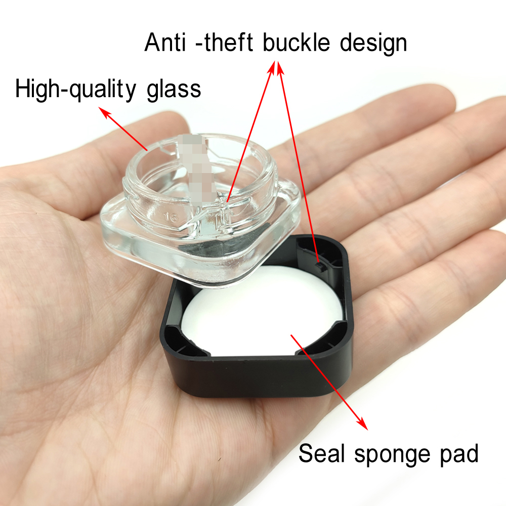 20pcs Glass Jars With Security - Travel Accessories Needed recension och pris