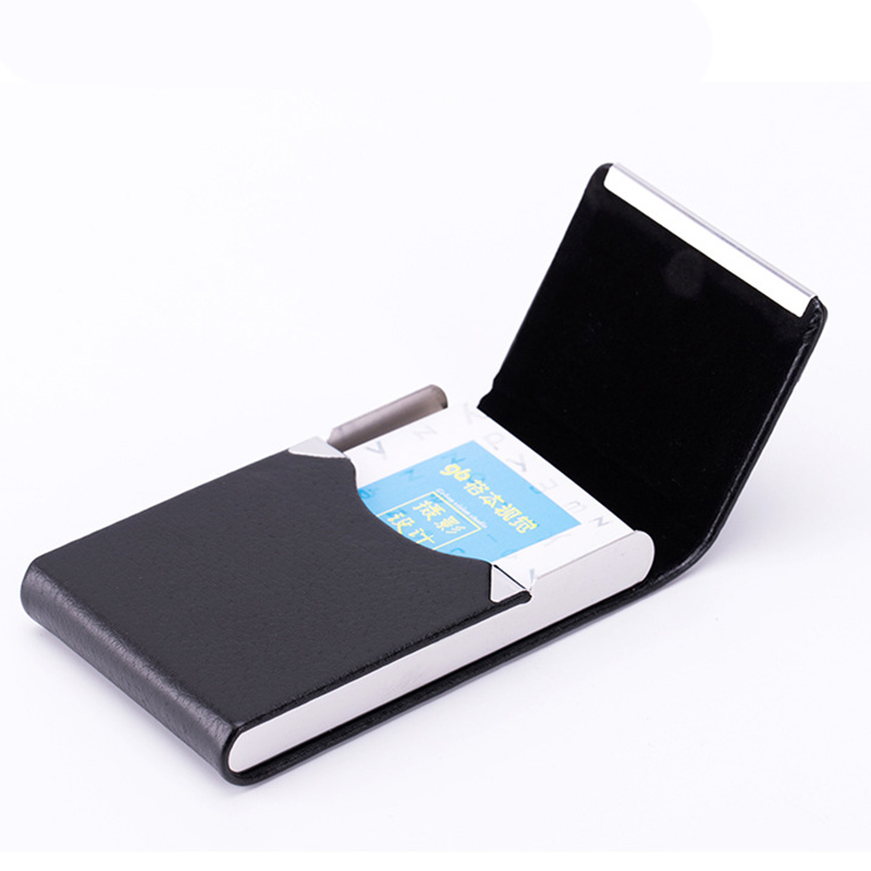 1 PC Business Card Holder Case - Travel Wallet Slim recension och pris