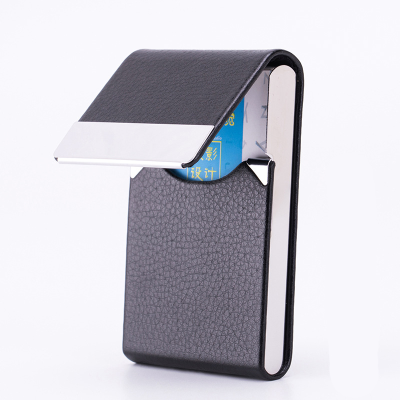 1 PC Business Card Holder Case - Travel Wallet Slim recension och pris
