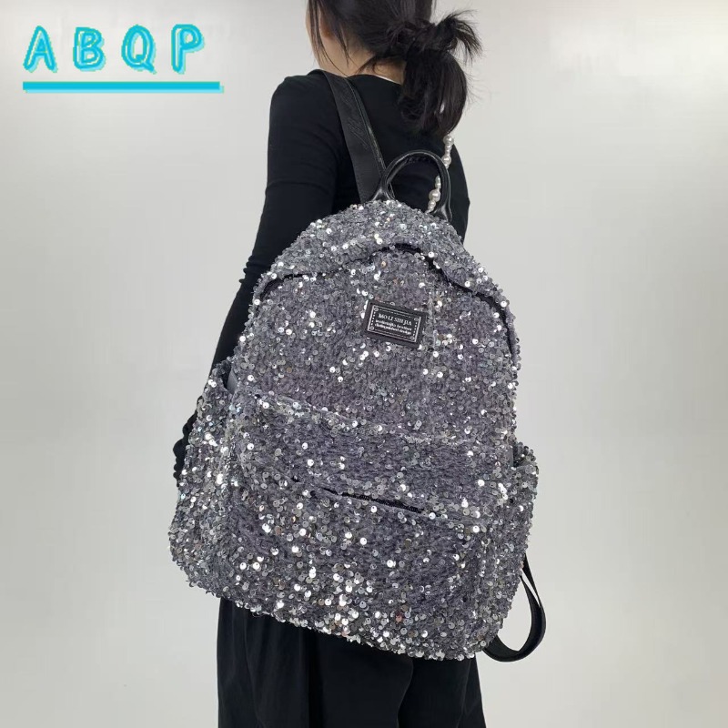 New Women's Sequined Backpack  - Travel Accessories Luxury Brands recension och pris