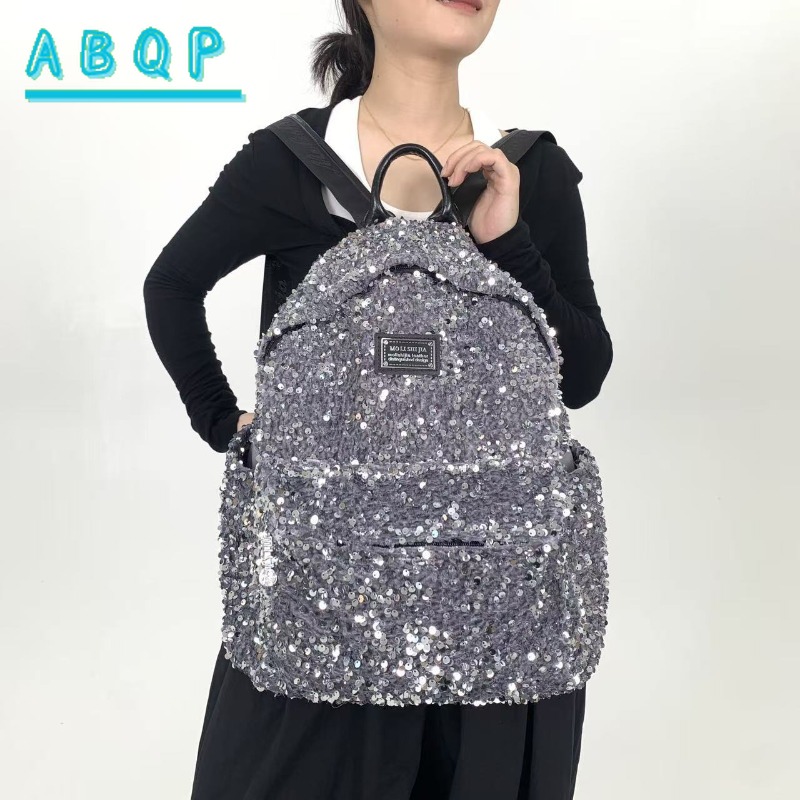 New Women's Sequined Backpack  - Travel Accessories Luxury Brands recension och pris