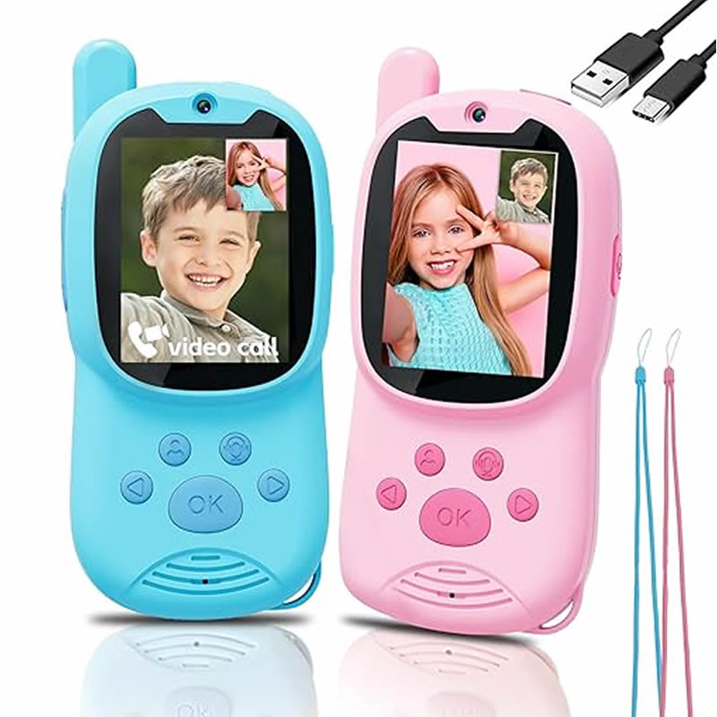 Walkie Talkies for Kids Rechar - Travel Accessories For Toddlers recension och pris