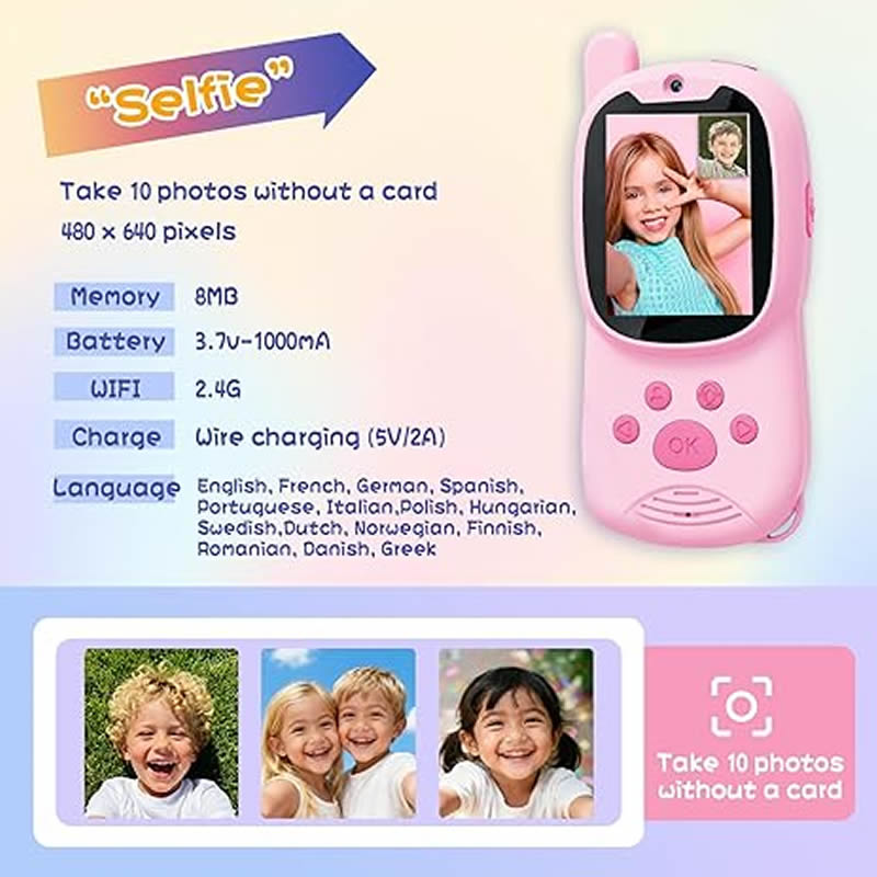 Walkie Talkies for Kids Rechar - Travel Accessories For Toddlers recension och pris