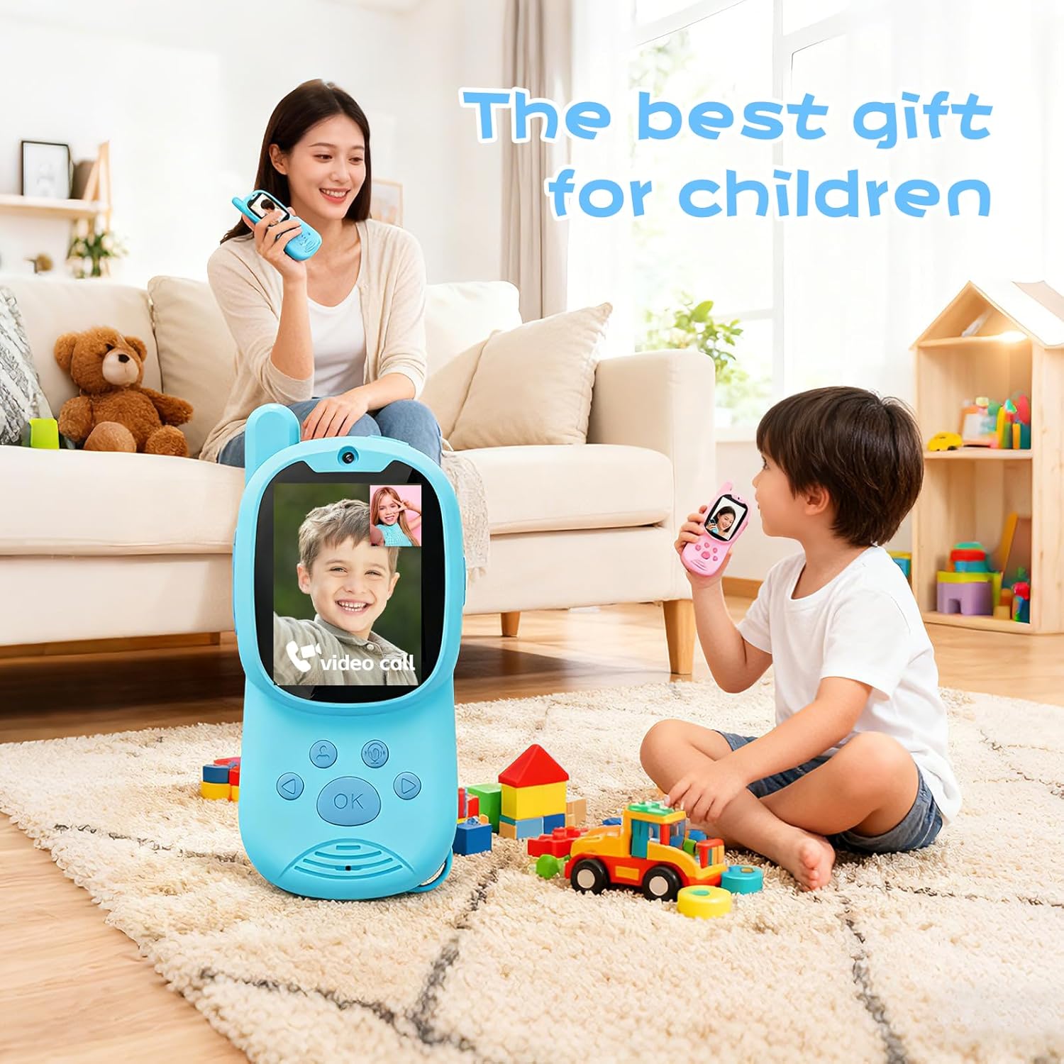 Walkie Talkies for Kids Rechar - Travel Accessories For Toddlers recension och pris