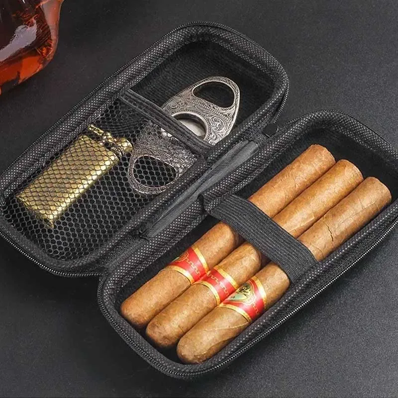 Portable Cigar Case EVA Light  - Travel Accessories Store recension och pris