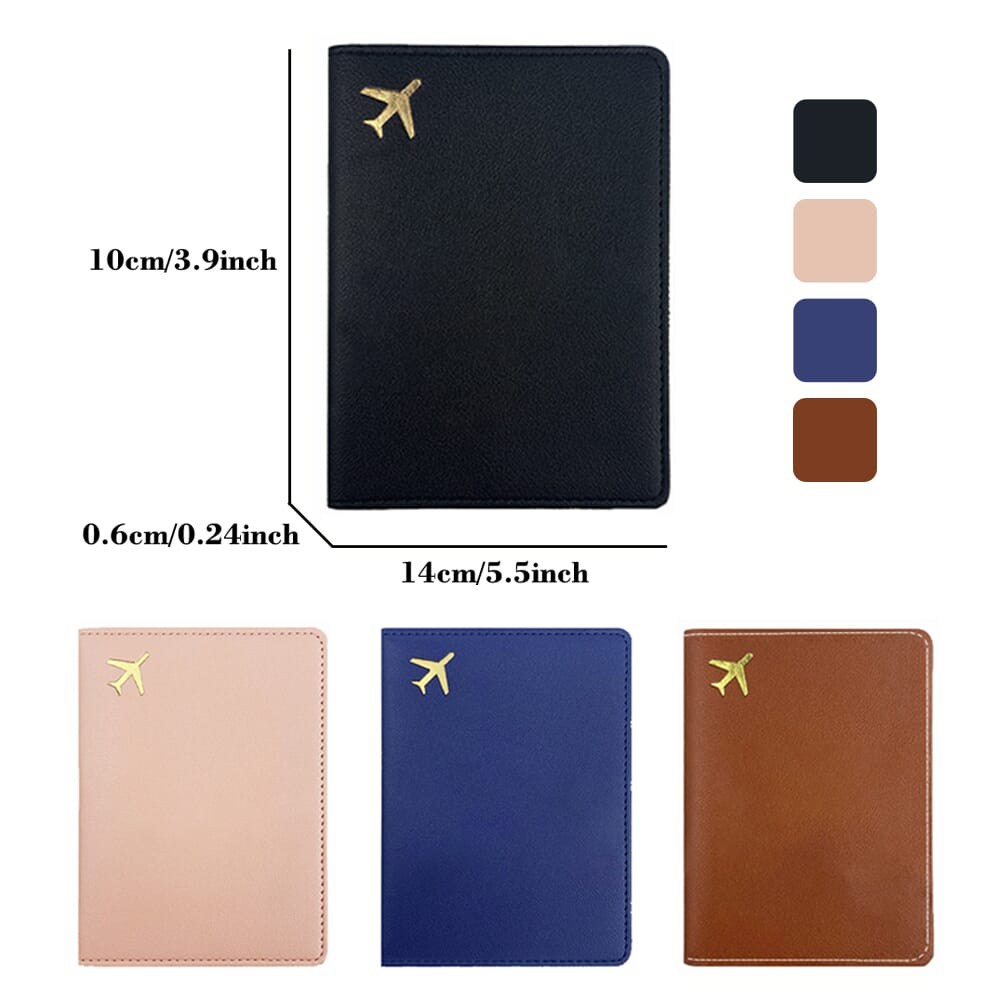 Customized Name Travel PU Pass - Travel Wallet Slim recension och pris