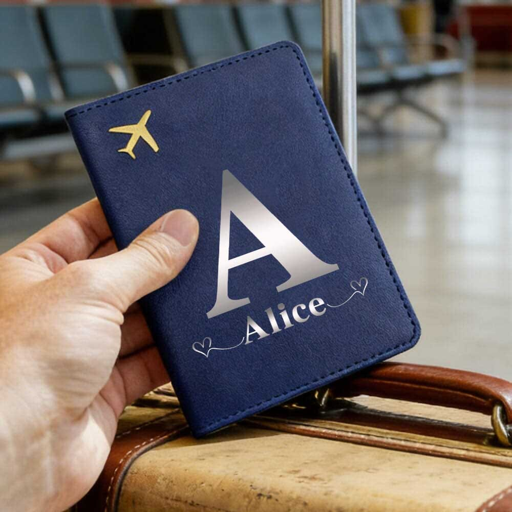 Customized Name Travel PU Pass - Travel Wallet Slim recension och pris