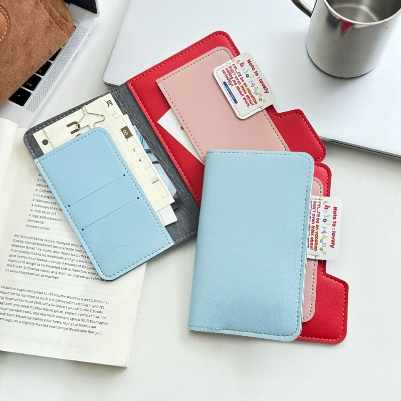 Ins Color Block Passport Holde - Travel Accessories Pouch For Women recension och pris
