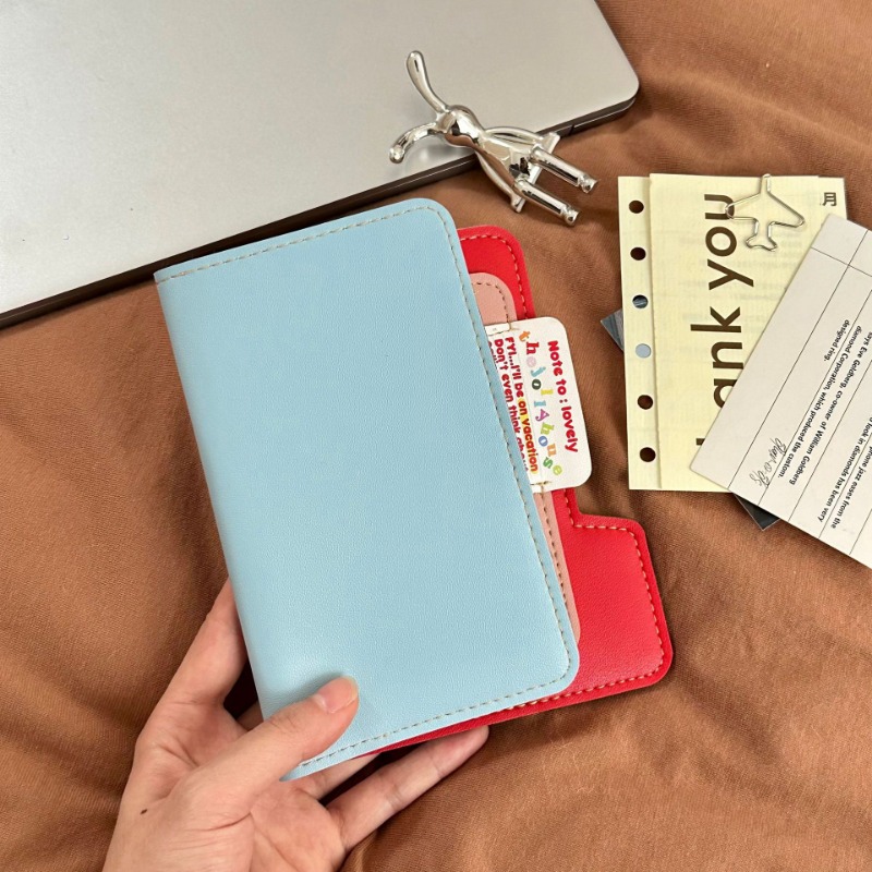 Ins Color Block Passport Holde - Travel Accessories Pouch For Women recension och pris