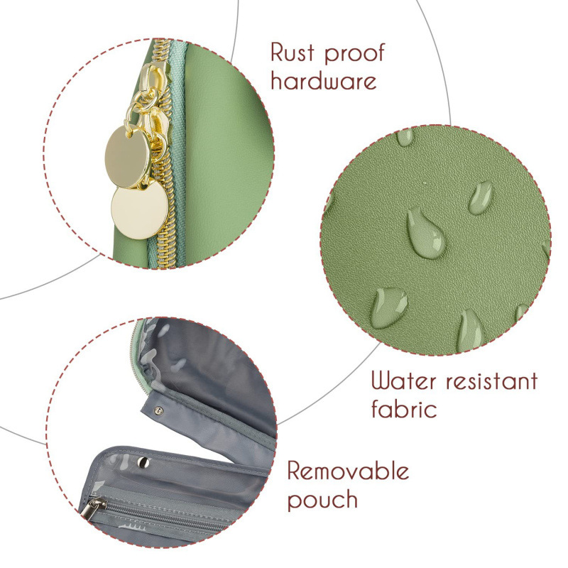 Waterproof Toiletry Bag Hangin - Travel Accessories Needed recension och pris