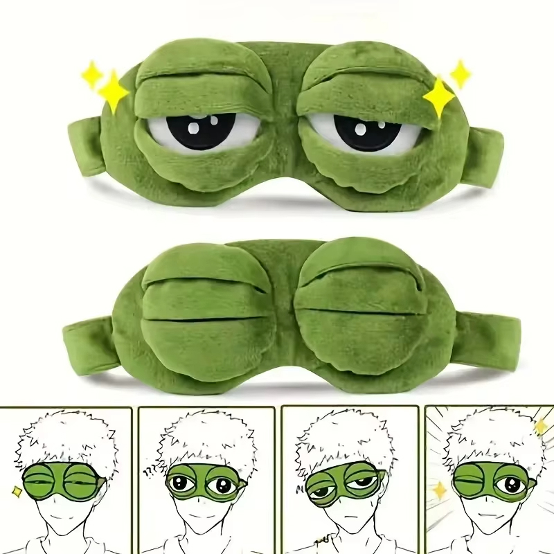 Frog Shaped Eye Mask Party Gam - Travel Accessories Store recension och pris