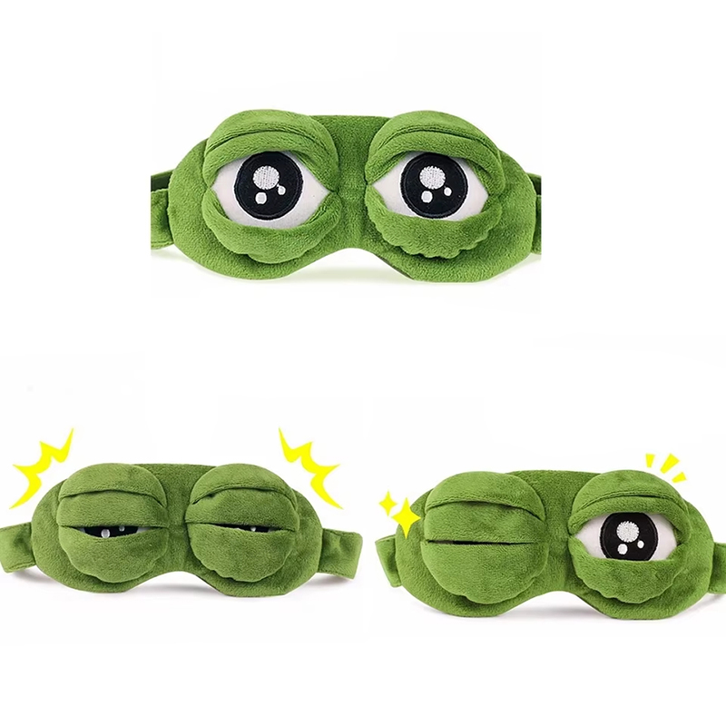 Frog Shaped Eye Mask Party Gam - Travel Accessories Store recension och pris