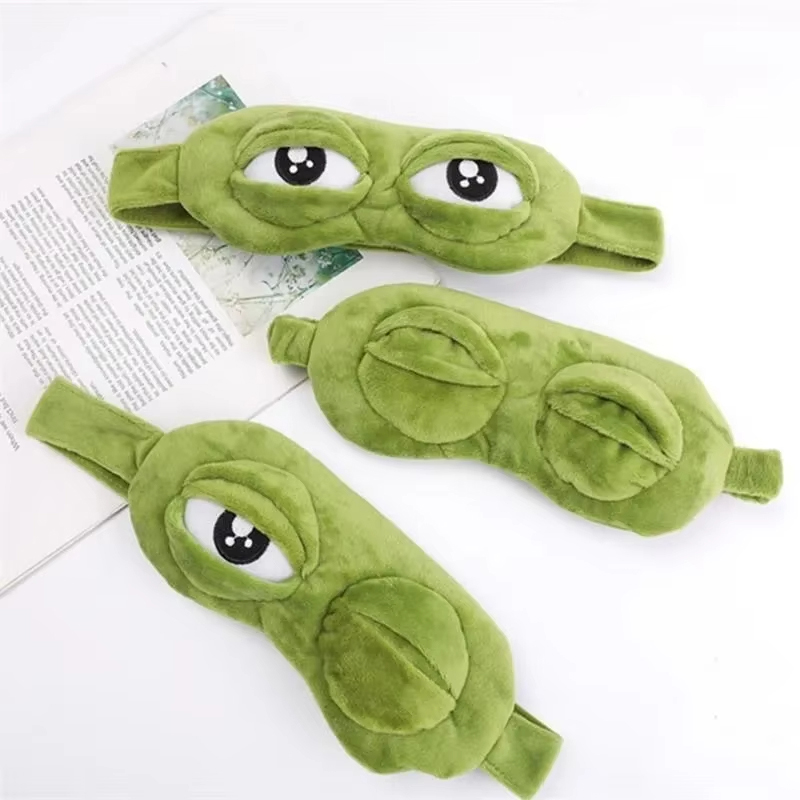 Frog Shaped Eye Mask Party Gam - Travel Accessories Store recension och pris