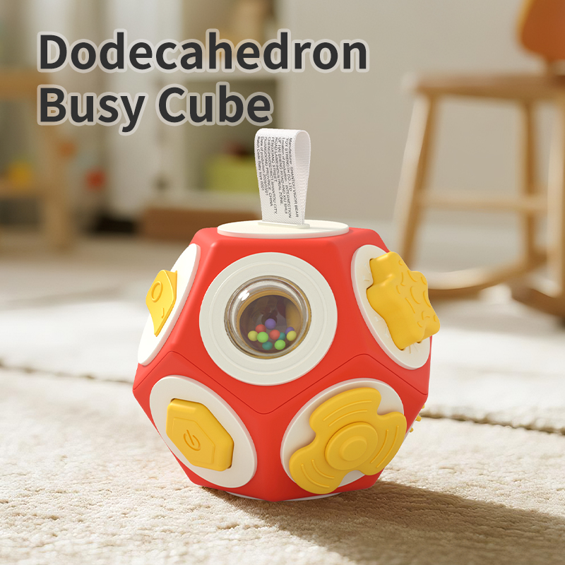 Montessori Busy Cube Busy Boar - Travel Accessories For Toddlers recension och pris