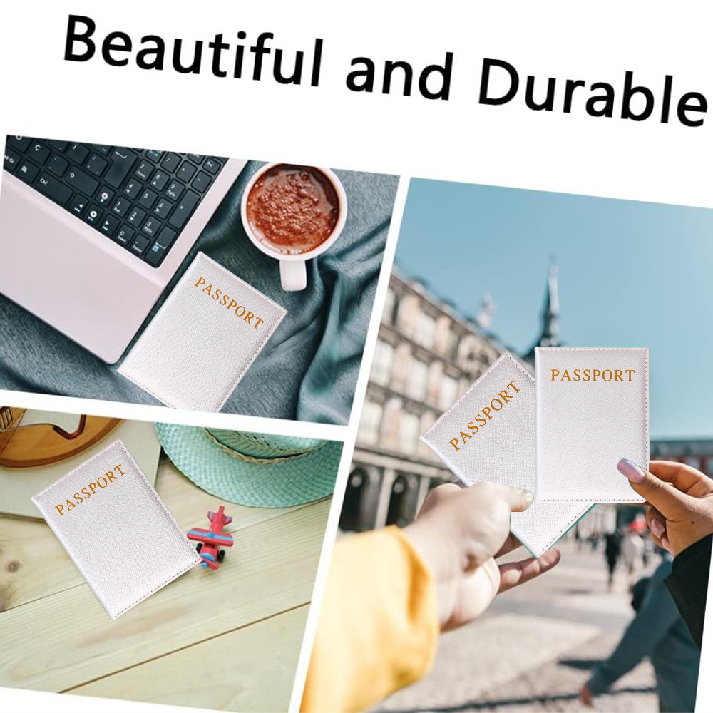 Passport Covers PU Leather Car - Travel Wallet Slim recension och pris