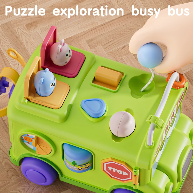 Montessori Educational Baby Bu - Travel Accessories For Toddlers recension och pris