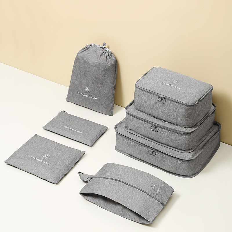 7 Piece Travel Packing Cubes S - Travel Accessories Pouch For Women recension och pris