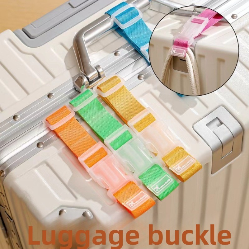 5pcs Random Color Adjustable L - Travel Accessories Luggage Straps recension och pris