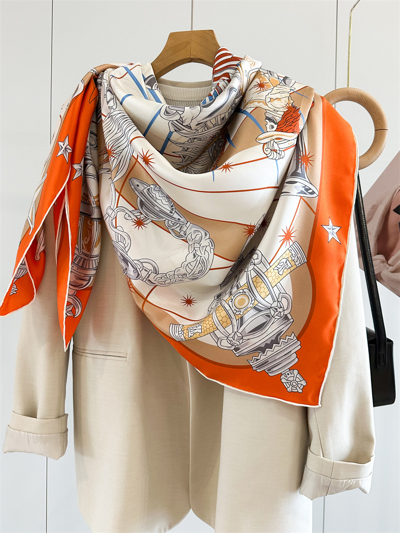 Luxury Brand Scarf Large Silk  - Travel Accessories Luxury Brands recension och pris