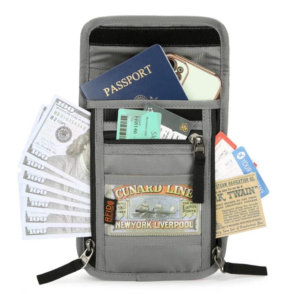 RF ID Blocking Travel Neck Wal - Travel Accessories Pouch For Women recension och pris