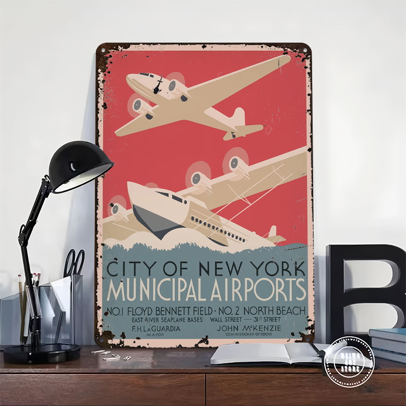Vintage NYC New York Airports  - Travel Accessories New York recension och pris