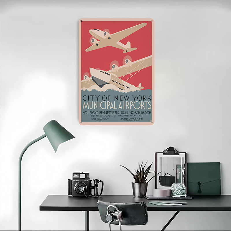 Vintage NYC New York Airports  - Travel Accessories New York recension och pris