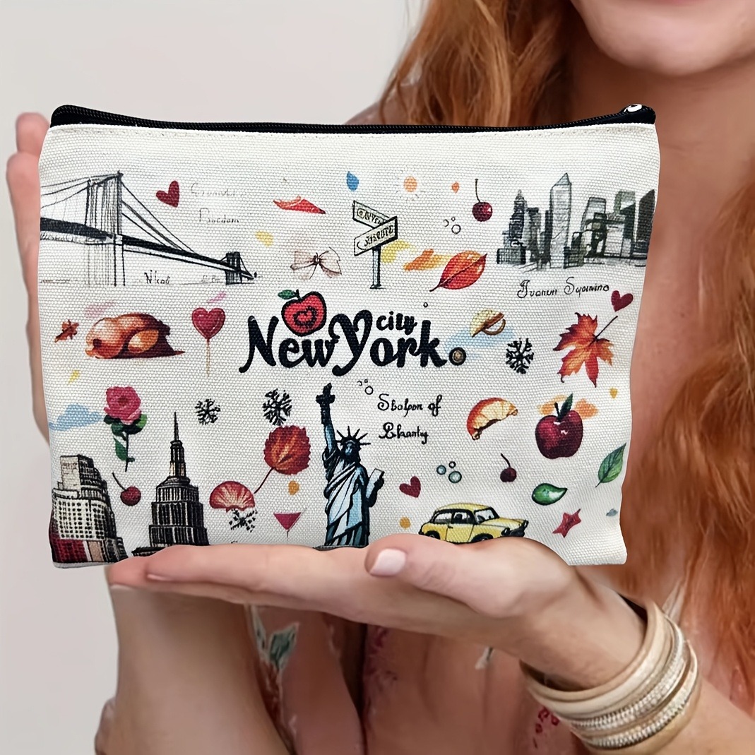 1pc Fashionable Cute New York  - Travel Accessories New York recension och pris