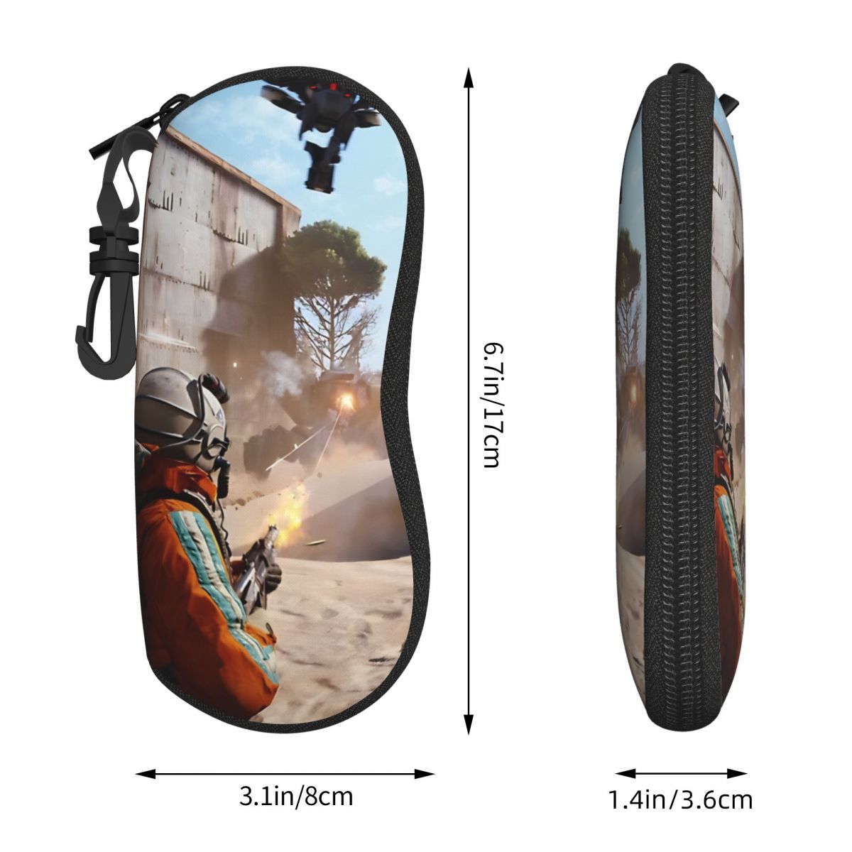 ARC Raiders Glasses Case Trave - Travel Reading Accessories recension och pris