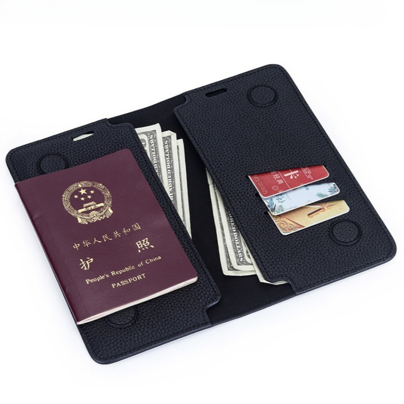 Slim Minimalist Passport Walle - Travel Wallet Slim recension och pris