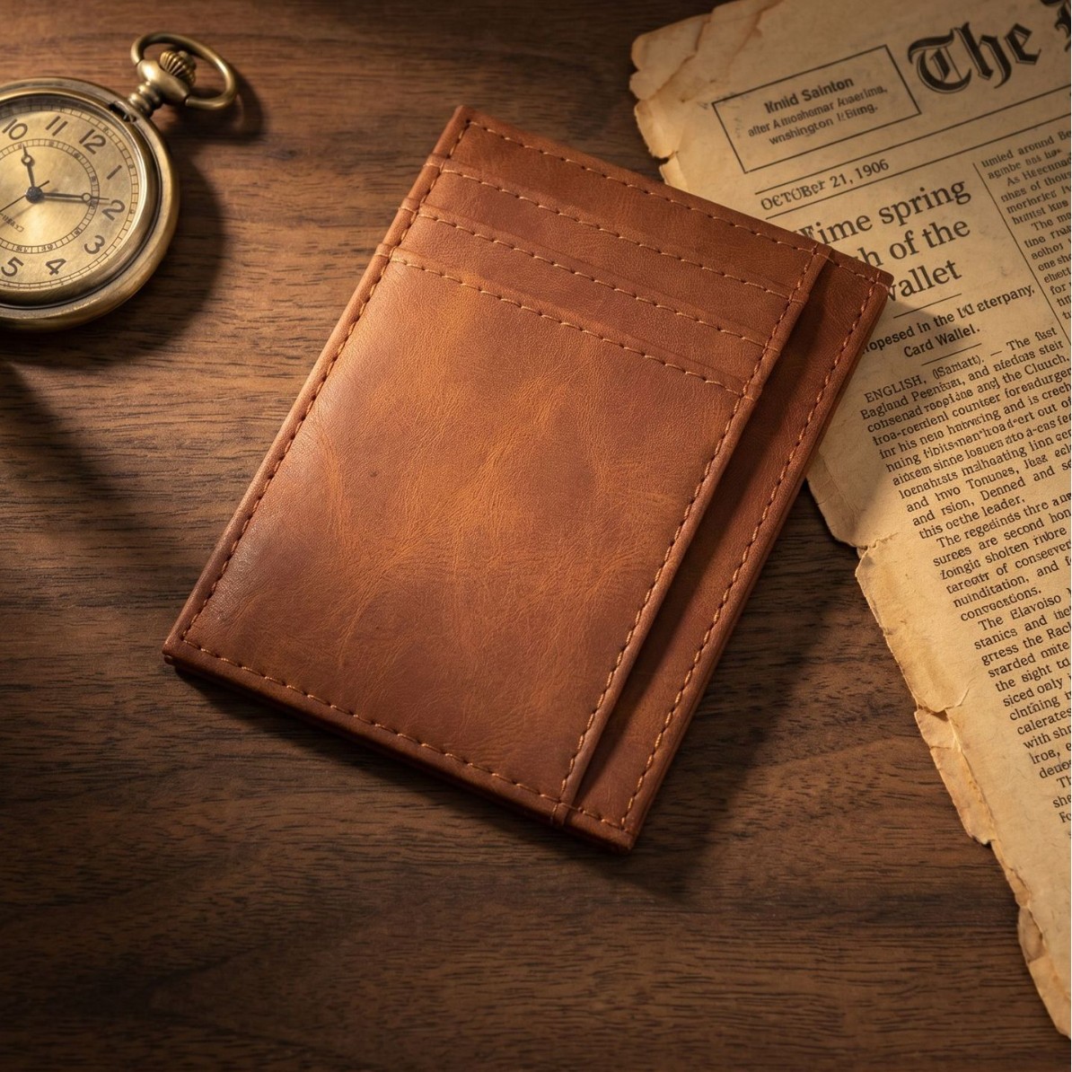 Ultra Slim PU Leather Card Hol - Travel Wallet Slim recension och pris
