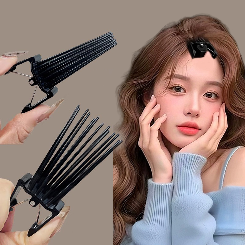 1/2Pcs Fluffy Hair Root Clip V - Travel Accessories Needed recension och pris