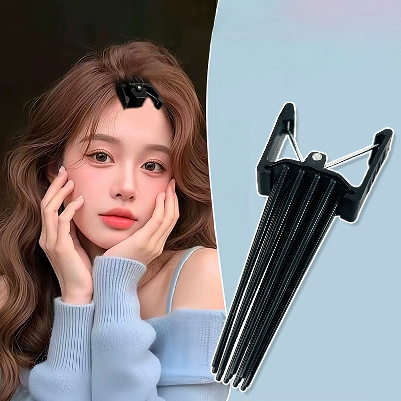 1/2Pcs Fluffy Hair Root Clip V - Travel Accessories Needed recension och pris