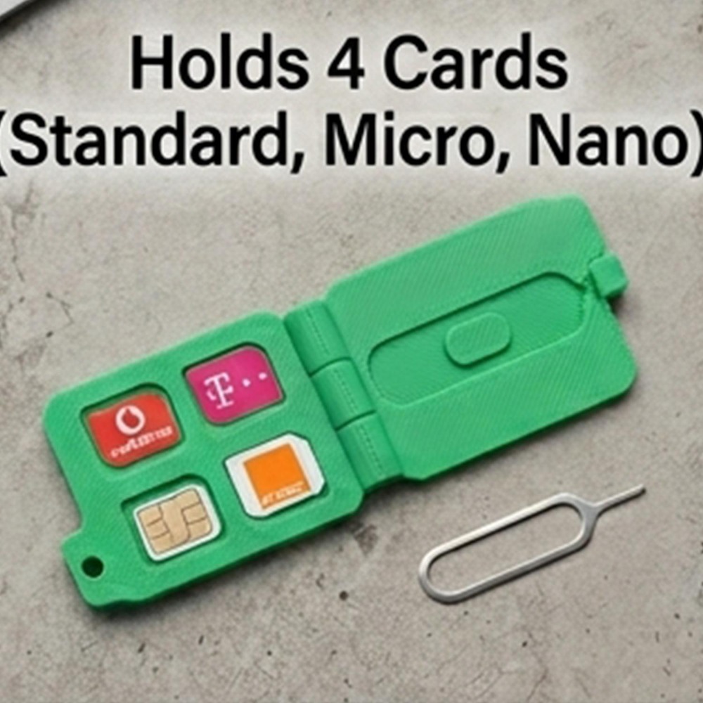 Universal Mini SIM Card Adapte - Sim Card Holder Case recension och pris