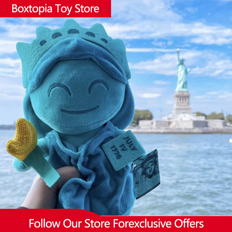Mini Statue Of Liberty Plush S - Travel Accessories New York recension och pris