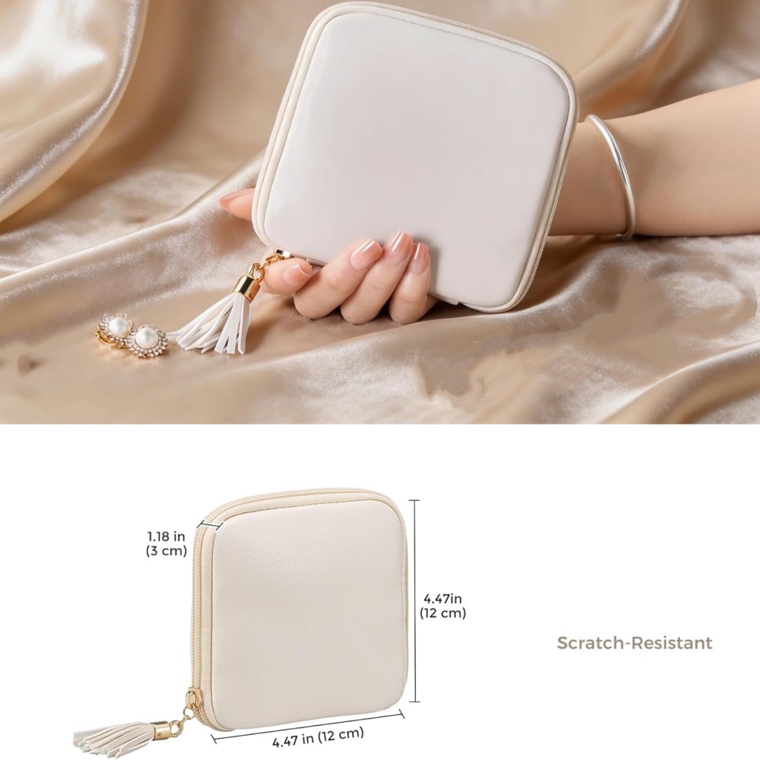 Soft Jewelry Case Organizer, P - Travel Accessories Jewelry recension och pris