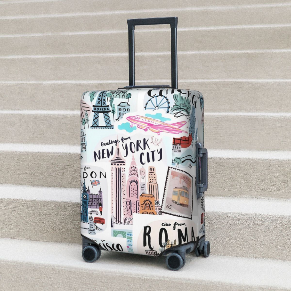 Travel Prints Suitcase Cover N - Travel Accessories New York recension och pris