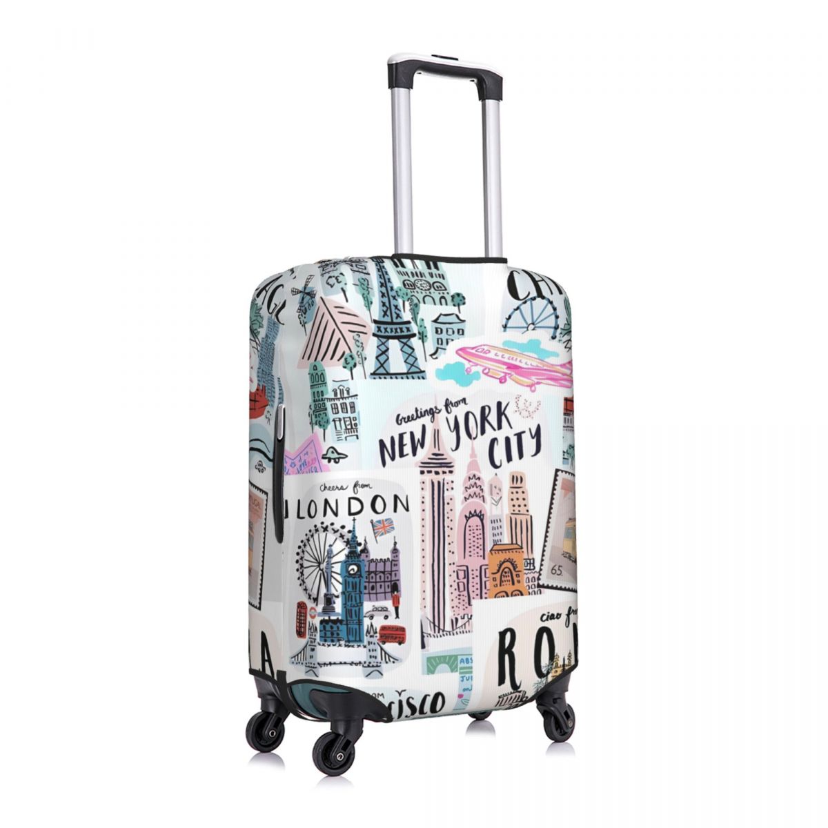 Travel Prints Suitcase Cover N - Travel Accessories New York recension och pris