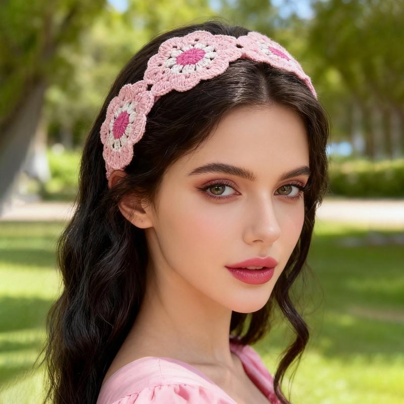 Knitted Flower Headband Colorf - Travel Accessories Hawaii recension och pris