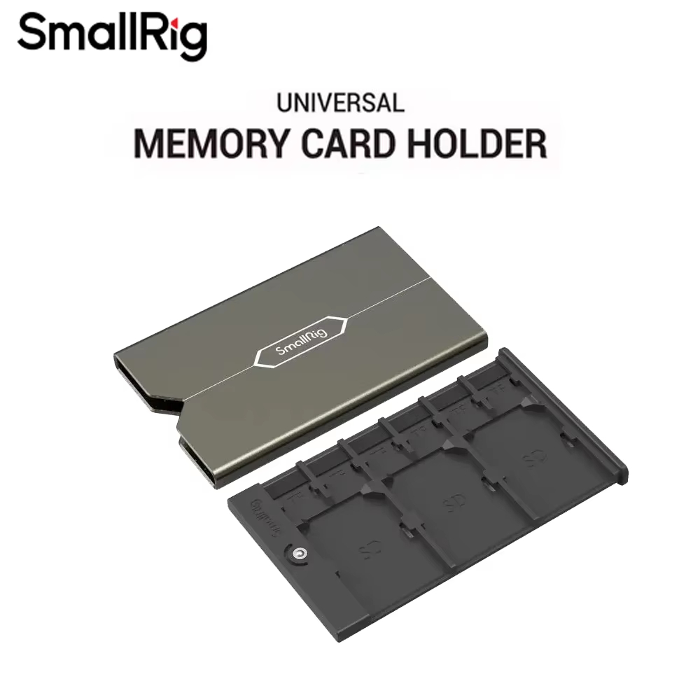SmallRig 2832 Aluminum SD Memo - Sim Card Holder Case recension och pris