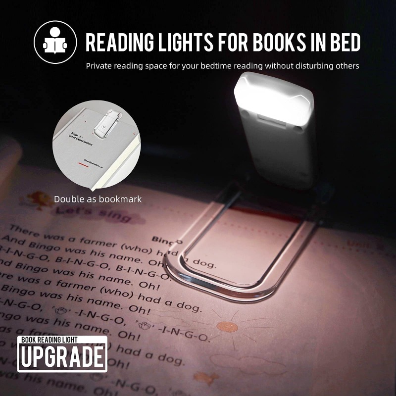 Portable LED Book Reading Ligh - Travel Reading Accessories recension och pris