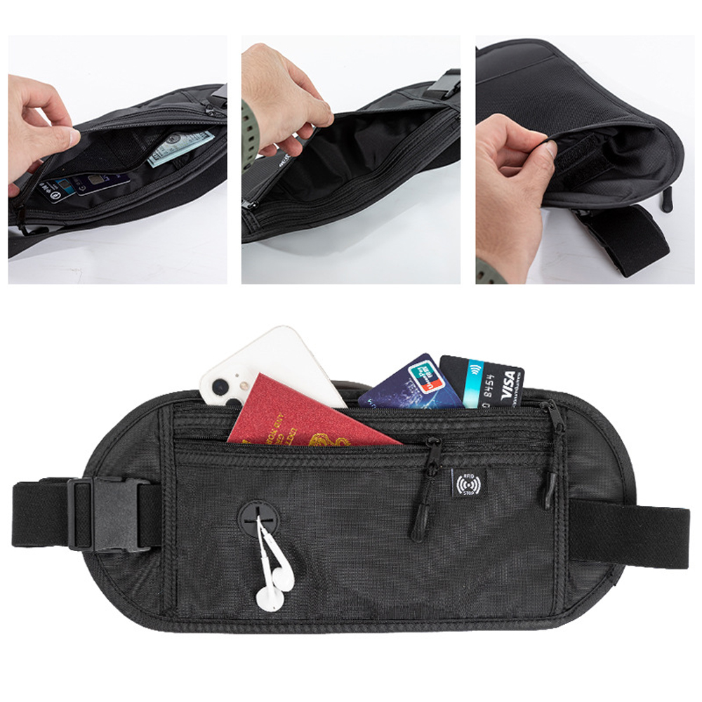 1PCS Passport Holder Neck Pouc - Travel Wallet Slim recension och pris