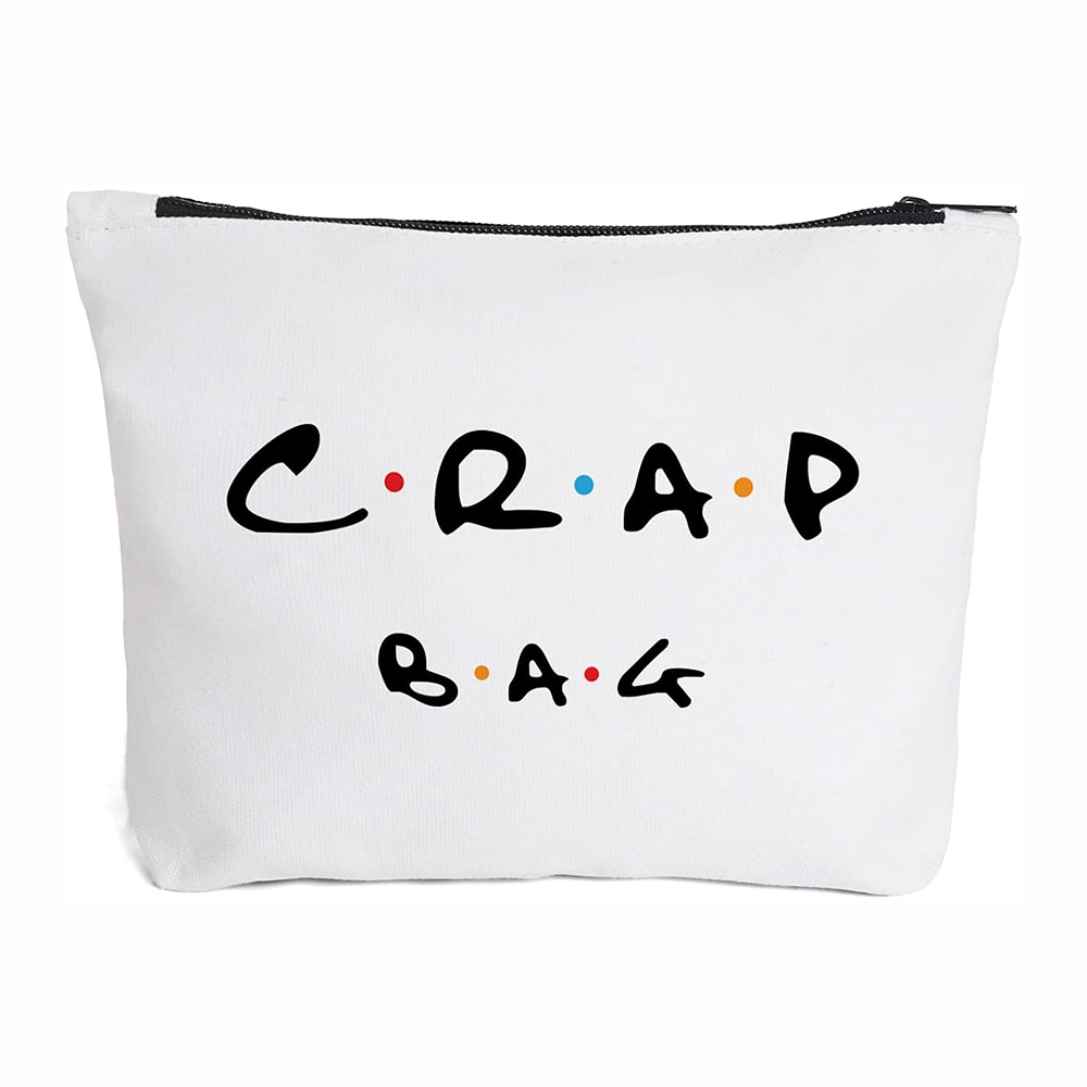 CRAP BAG Friends Funny Birthda - Travel Accessories Needed recension och pris