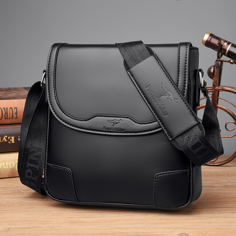 Luxury Brand Men Leather Shoul - Travel Accessories Luxury Brands recension och pris
