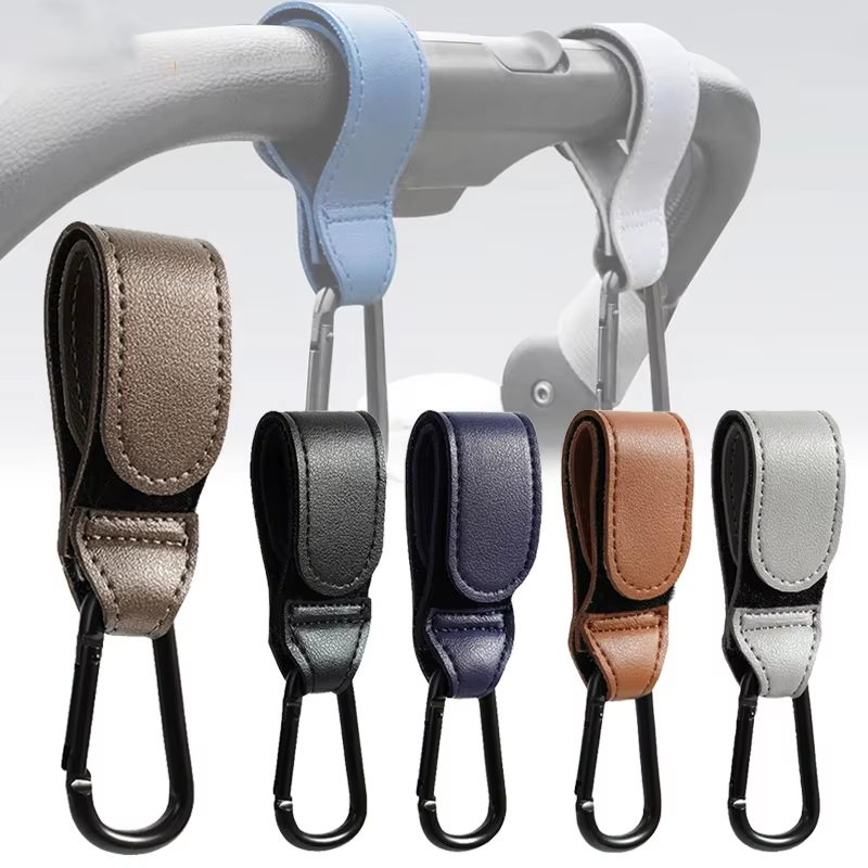 2Pcs Leather Cart Hooks Baby S - Travel Accessories For 2 Year Old recension och pris