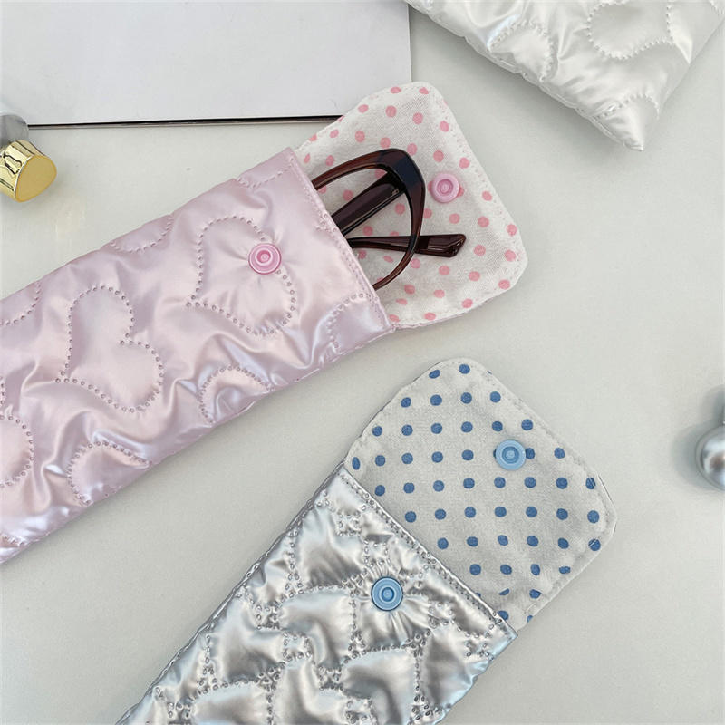 Heart Bow Leather Glasses Pouc - Travel Accessories Pouch For Women recension och pris